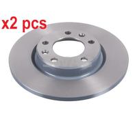 X2 PCS L&R SIDES REAR FITS CITROËN BERLINGO BRAKE DISC 62104508 SWAG