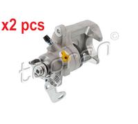 X2 PCS L&R SIDES REAR FITS CITROËN C4 I 1.4 16V BRAKE CALIPER 631433 TOPRAN