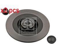 X2 PCS L&R SIDES REAR FITS FOR RENAULT LAGUNA III BRAKE DISC 38303 FEBI BILSTEIN