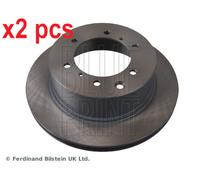 X2 PCS L&R SIDES REAR FITS HYUNDAI TERRACAN 3.5 I BRAKE DISC ADG04368 BLUE PRINT
