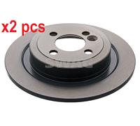 X2 PCS L&R SIDES REAR FITS MINI MINI COOPER S JOHN BRAKE DISC 11943820 SWAG