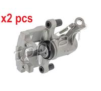 X2 PCS L&R SIDES REAR FITS OPEL VECTRA C 1.6 16V BRAKE CALIPER 631487 TOPRAN