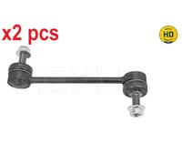 X2 PCS L&R SIDES REAR LINK/COUPLING ROD, STABILISER BAR 2160600040HD MEYLE