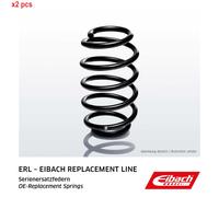 X2 PCS L&R SIDES REAR R23022 SUSPENSION SPRING FITS SEAT IBIZA MK V 1.0 TGI