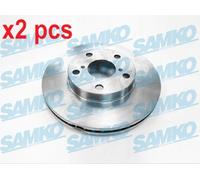 X2 PCS L&R SIDES T2878V BRAKE DISC LPR