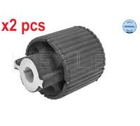 X2 PCS L&R SIDES UPPER FITS BMW 5 523 I BUSHING, AXLE BEAM 3147100025 MEYLE