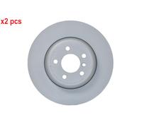 X2 PCS REAR AXLE 0 986 479 E08 BRAKE DISC BOSCH