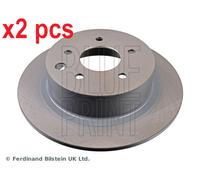 X2 PCS REAR AXLE ADN143127 BRAKE DISC BLUE PRINT