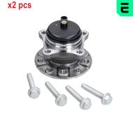 X2 PCS REAR AXLE BOTH SIDES L&R FITS CITROËN WHEEL BEARING KIT 602208 OPTIMAL
