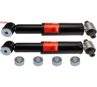 X2 PCS REAR AXLE JGT254T SHOCK ABSORBER TRW