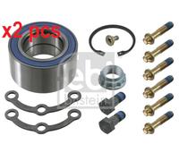 X2 PCS REAR AXLE LEFT BOTH SIDES L&R WHEEL BEARING KIT 08220 FEBI BILSTEIN