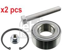 X2 PCS REAR AXLE LEFT BOTH SIDES L&R WHEEL BEARING KIT 19922 FEBI BILSTEIN