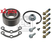 X2 PCS REAR AXLE LEFT BOTH SIDES L&R WHEEL BEARING KIT 21872 FEBI BILSTEIN