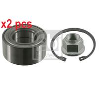 X2 PCS REAR AXLE LEFT BOTH SIDES L&R WHEEL BEARING KIT 22078 FEBI BILSTEIN