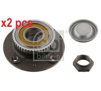 X2 PCS REAR AXLE LEFT BOTH SIDES L&R WHEEL BEARING KIT 28498 FEBI BILSTEIN