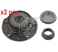 X2 PCS REAR AXLE LEFT BOTH SIDES L&R WHEEL BEARING KIT 29394 FEBI BILSTEIN