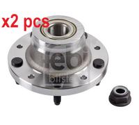 X2 PCS REAR AXLE LEFT BOTH SIDES L&R WHEEL BEARING KIT 45356 FEBI BILSTEIN