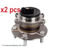 X2 PCS REAR AXLE LEFT BOTH SIDES L&R WHEEL BEARING KIT ADBP820003 BLUE PRINT