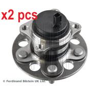 X2 PCS REAR AXLE LEFT BOTH SIDES L&R WHEEL BEARING KIT ADBP820018 BLUE PRINT