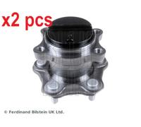 X2 PCS REAR AXLE LEFT BOTH SIDES L&R WHEEL BEARING KIT ADN18379 BLUE PRINT