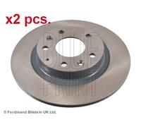 X2 PCS REAR BRAKE DISC PAIR L&R ADM543132 BLUE PRINT I