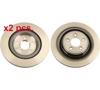 X2 PCS REAR BRAKE DISC PAIR L&R DF6295 TRW I