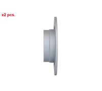 X2 PCS REAR BRAKE DISC ROTORS SET L&R SIDES 0 986 479 C55 BOSCH I