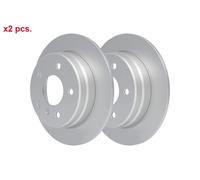 X2 PCS REAR BRAKE DISC ROTORS SET L&R SIDES 24.0108-0111.1 ATE I