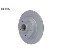 X2 PCS REAR BRAKE DISC ROTORS SET L&R SIDES 24.0108-0118.2 ATE I