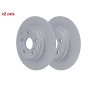 X2 PCS REAR BRAKE DISC ROTORS SET L&R SIDES 24.0109-0170.1 ATE I