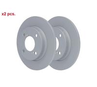 X2 PCS REAR BRAKE DISC ROTORS SET L&R SIDES 24.0109-0184.1 ATE I