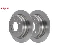 X2 PCS REAR BRAKE DISC ROTORS SET L&R SIDES 24.0110-0174.1 ATE I