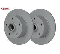 X2 PCS REAR BRAKE DISC ROTORS SET L&R SIDES 24.0110-0210.1 ATE I