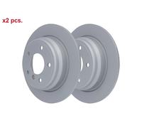 X2 PCS REAR BRAKE DISC ROTORS SET L&R SIDES 24.0110-0227.1 ATE I