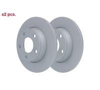 X2 PCS REAR BRAKE DISC ROTORS SET L&R SIDES 24.0110-0260.1 ATE I