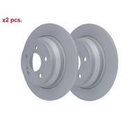 X2 PCS REAR BRAKE DISC ROTORS SET L&R SIDES 24.0110-0278.1 ATE I