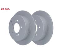 X2 PCS REAR BRAKE DISC ROTORS SET L&R SIDES 24.0110-0286.1 ATE I