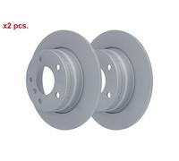 X2 PCS REAR BRAKE DISC ROTORS SET L&R SIDES 24.0110-0314.1 ATE I