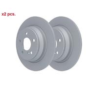 X2 PCS REAR BRAKE DISC ROTORS SET L&R SIDES 24.0110-0351.1 ATE I
