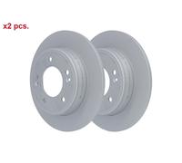 X2 PCS REAR BRAKE DISC ROTORS SET L&R SIDES 24.0110-0379.1 ATE I
