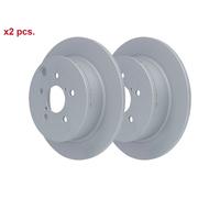 X2 PCS REAR BRAKE DISC ROTORS SET L&R SIDES 24.0110-0384.1 ATE I