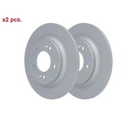 X2 PCS REAR BRAKE DISC ROTORS SET L&R SIDES 24.0110-0400.1 ATE I