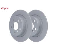 X2 PCS REAR BRAKE DISC ROTORS SET L&R SIDES 24.0110-0401.1 ATE I