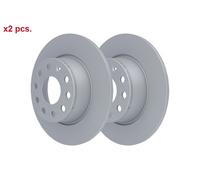 X2 PCS REAR BRAKE DISC ROTORS SET L&R SIDES 24.0110-0409.1 ATE I