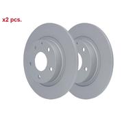 X2 PCS REAR BRAKE DISC ROTORS SET L&R SIDES 24.0110-0421.1 ATE I