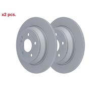 X2 PCS REAR BRAKE DISC ROTORS SET L&R SIDES 24.0112-0213.1 ATE I