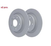 X2 PCS REAR BRAKE DISC ROTORS SET L&R SIDES 24.0112-0221.1 ATE I