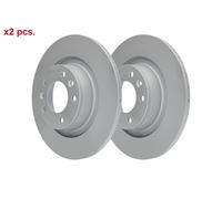 X2 PCS REAR BRAKE DISC ROTORS SET L&R SIDES 24.0114-0116.1 ATE I