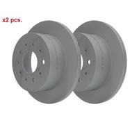 X2 PCS REAR BRAKE DISC ROTORS SET L&R SIDES 24.0116-0124.1 ATE I