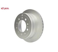 X2 PCS REAR BRAKE DISC ROTORS SET L&R SIDES 24.0118-0143.1 ATE I